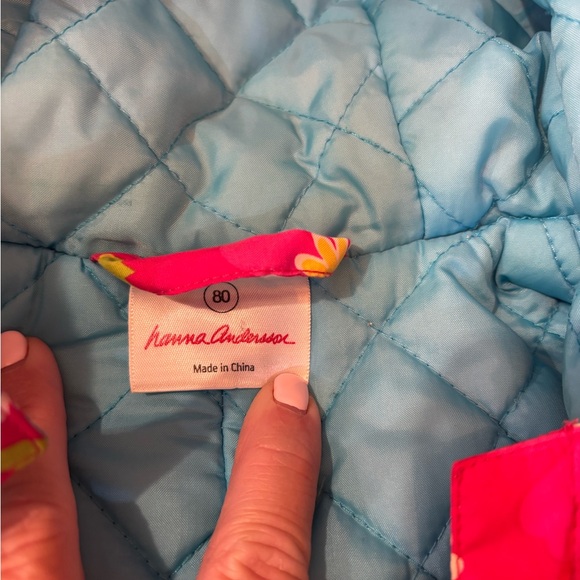 Hanna Andersson Pink Floral snow suit - 18-24 months - Picture 5 of 7